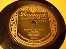 JAZZ ISHAM JONES ORCH What's The Use? BRUNSWICK 4810 E-/V+(NI)