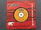 RARE DUTCH 45 OF BUDDY HOLLY, SLIPPIN' AND SLIDIN, CORAL 93801