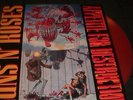 GUNS N' ROSES Appetite for Destruction vinyl LP unplayed  color banned cover