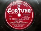 Roy Hall and His Cohutta Mountain Boys FORTUNE 78 No Rose In San Antone EX+