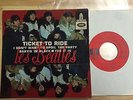 RARE FRENCH BEATLES EP ODEON MEO 108 TICKET TO RIDE