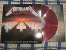 Metallica - MASTER OF PUPPETS - RED LP MINT - 100 ONLY