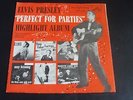 ELVIS PRESLEY PERFECT FOR PARTIES PROMO 45 EP W/ PICTURE SLEEVE