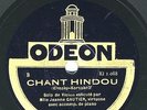 Jeanne Gauthier violin: Rimsky-Korsakoff Chant Hindou / Mascagni   Odeon 78 rpm