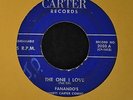 HEAR IT VERY RARE R&B DOO WOP Emmett Carter Combo FANANDO’s FANANDOS CARTER 2050