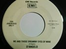 D'angelo - Me and those dreamin eyes of mine/ Brown sugar 45rpm 7