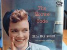 ELLA MAE MORSE Morse Code CAPITAL turquoise label  T-898