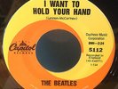 BEATLES 45 I WANT TO HOLD YOUR HAND WEST COAST WALTER HOFER SWIRL CAPITOL 5112