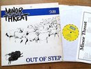 MINOR THREAT / Out of Step LP 1.UK Press 1983  Negative Approach S.O.A. Bold GB