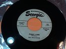 THE GOLLIWOGS PRE CCR FIGHT FIRE FRAGILE CHILD 45 WHITE LABEL PROMO SCORPIO 405