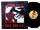 Metallica - Kill 'Em All FR LP 1983 + Innerbag Rare Original //5