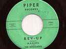 R&R Surf Instro 45 MANUEL AND THE RENEGADES Rev-Up / Trans-Miss-Yen PIPER Hear
