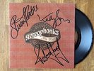 Stereophonic Mr. Writer 7 inch signed by the band oasis, travis, the smiths