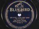 78 RPM -- The Carter Family, Bluebird 5961, E-  Country