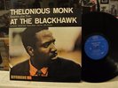 1960 THELONIOUS MONK JAZZ LP'QUARTET PLUS TWO AT THE BLACKHAWK RIVERSIDE 12-323