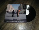 TRES RARE 33T ACETATE LIVE PINK FLOYD WISH YOU WERE  HERE IN PARIS