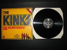 The Kinks 20 Golden Greats LP Vinyl Record 1978 RPL2031 MONO EX/EX
