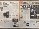 Jethro Tull LP Thick As A Brick RARE Folded Newspaper Cover 1972 Reprise NM-