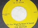 THE BEATLES 45 THANK YOU GIRL on VJ VEE JAY Yellow Label 587