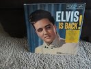 ELVIS PRESLEY - ELVIS IS BACK - RCA LPM 2231 - LONG PLAY - SONG STICKER - 1960