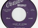 NATIVE BOYS - VALLEY OF LOVERS - COMBO 45 119 ORIG PROMO  ISSUE  VG VOCAL GROUP