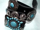 ELVIS PRESLEY AMERICAN INDIAN STYLE LUXURY  CASUAL CONCHO BELT