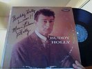  1958 PROMO LP BUDDY HOLLY album SIGNED by wife MARIA ELENA autograph
