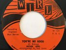 * JACKIE OPEL You're No Good/Tears From My Eyes ROCKSTEADY SKA SOUL wirl 45 Hear