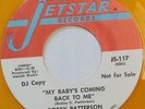 NORTHERN SOUL Bobby Patterson– My Baby’s Coming back to Me / Guess Who LISTEN