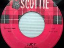 LEWIS WEBER Judy Queen of Rock N Roll ORIG DooWop SCOTTIE VG++ cond. 45 cc1113