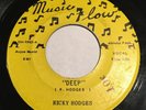 RARE OHIO FUNK 45 - RICKY HODGES - Deep - Music Flow - VG+ - HEAR