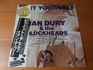 LP IAN DURY & THE BLOCKHEADS DO IT YOURSELF JAPAN PROMO OBI STIFF