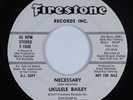 70s Soul 45 UKULELE BAILEY Necessary FIRESTONE HEAR