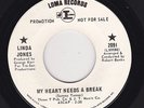 NORTHERN SOUL 45 RPM -LINDA JONES ON LOMA RECORDS