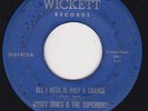 NORTHERN SOUL 45 RPM - ROSEY JONES AND THE SUPERIORS ON WICKETT RECORDS