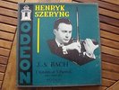ED1 HENRYK SZERYNG BACH SONATAS PARTITAS ODX122-24 ODEON FR