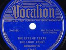 LIGHT CRUST DOUGHBOYS: Eyes of Texas WESTERN SWING V+ Vocalion ’37 PRE WAR 78
