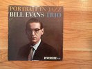 Bill Evans 'Portrait in Jazz' Original lp mono--VG+ -- Riverside