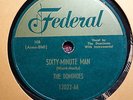 The Dominoes Federal 12022 Sixty-Minute Man / I Can't Escape From You 78 rpm