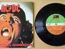 EX/EX AC/DC ROCK N ROLL DAMNATION b/w SIN CITY 7