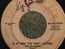 Northern Soul 45 Bobby Boyd Forgive And Forget/ If At First You Don't Succeed