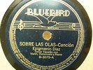 EPIGMENIO DIAZ Sobre Las Olas/La Paloma BLUEBIRD 3075 EE- 78RPM HEAR
