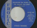 COUNTRY- OUTER SPACE - HILLBILLIES ON MARS VS. GRAND OLE OPRY  -HEAR - FROLIC