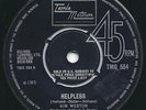 Kim Weston - Helpless / A Love Like Yours 45 Tamla Motown TMG554