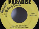 Rusty and the Upsetters 45 Ball of Confusion on Paradise RARE & HEAVY FUNK HEAR