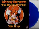 Johnny Burnette Rock 'N Roll Trio E LP Tear It Up Solid Smoke Blue vinyl edition
