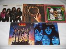 4 Vinyl LP KISS - The Elder Lick It Up Creatures Of The Night Destroyer + 1 Maxi