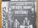 OUTCASTS first 7” Irish punk 'Frustration' 1978 RUDI private label PROTEX, CLASH