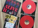 Kiss Alive Ii 2 Red Vinyl Lp With Inserts.