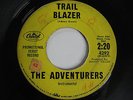 RARE ( ROCK & ROLL INSTR. TITTYSHAKER 45 )  THE ADVENTURERS - TRAIL BLAZER